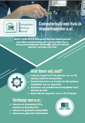 Download de flyer van Computer Service Noord