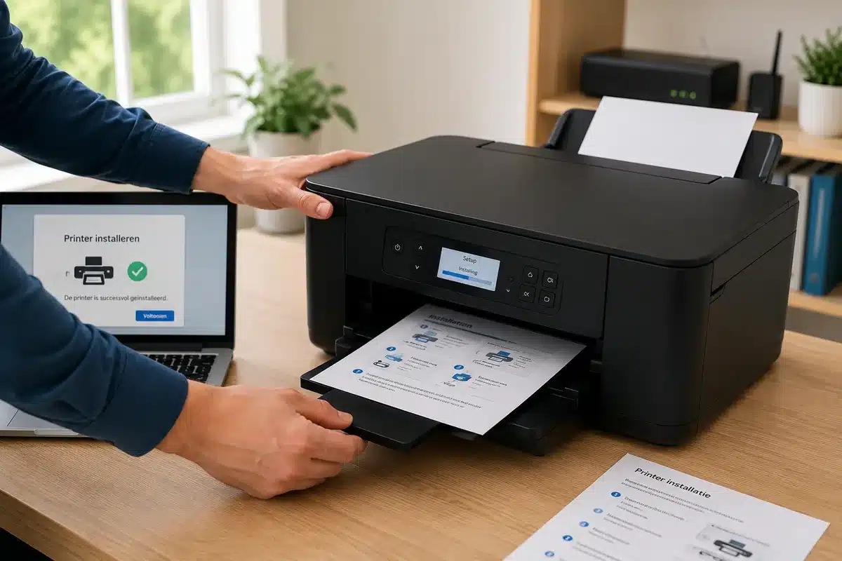 Printer installeren aan huis door Computer Service Noord