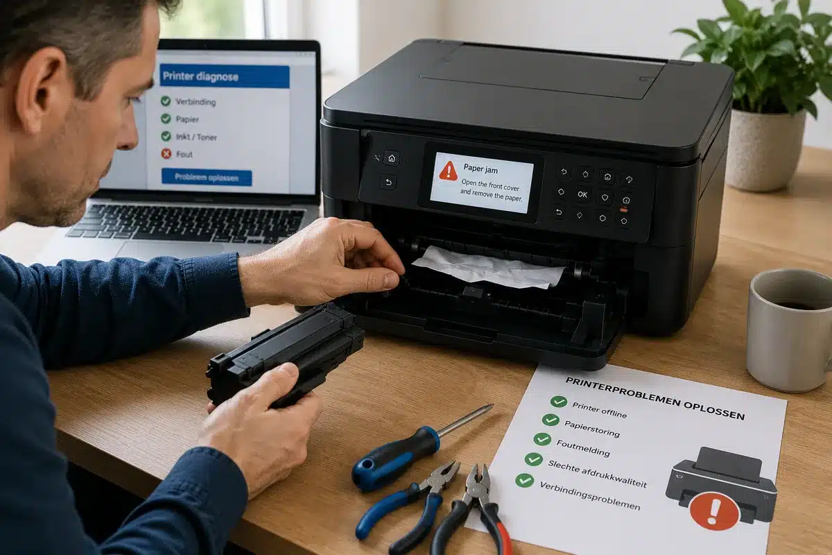 Printerproblemen oplossen door Computer Service Noord